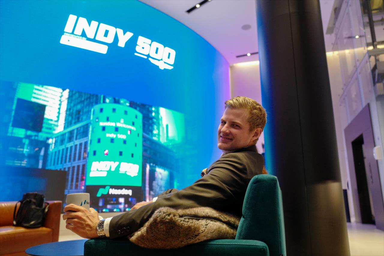 Marcus Ericsson - 2022 Indianapolis 500 Champion - NYC Media Tour - By: Chris Owens -- Photo by: Chris Owens